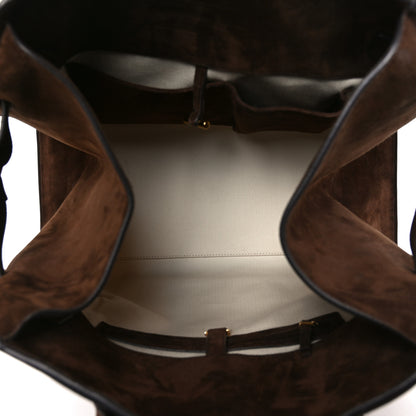 The Row Suede Soft Margaux 15 Mocha 5 of 9