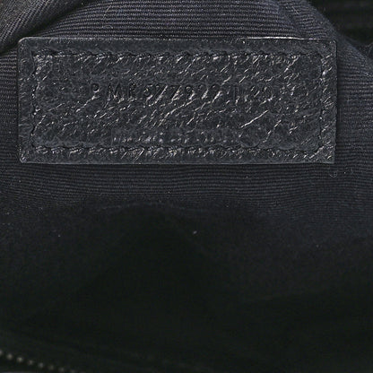 Saint Laurent Crinkled Calfskin Matelasse Monogram Medium Niki Shopper Tote Black 7 of 9