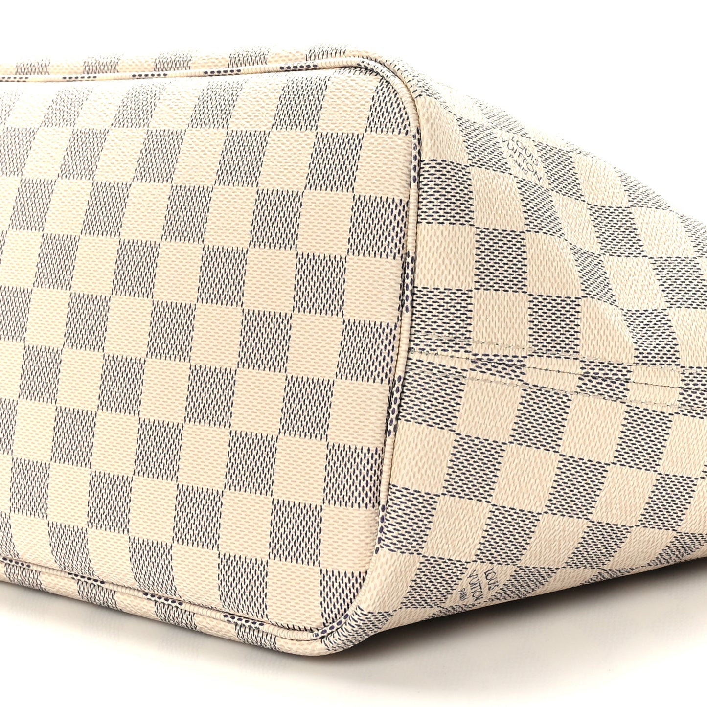 Damier Azur Neo Neverfull MM Rose Ballerine