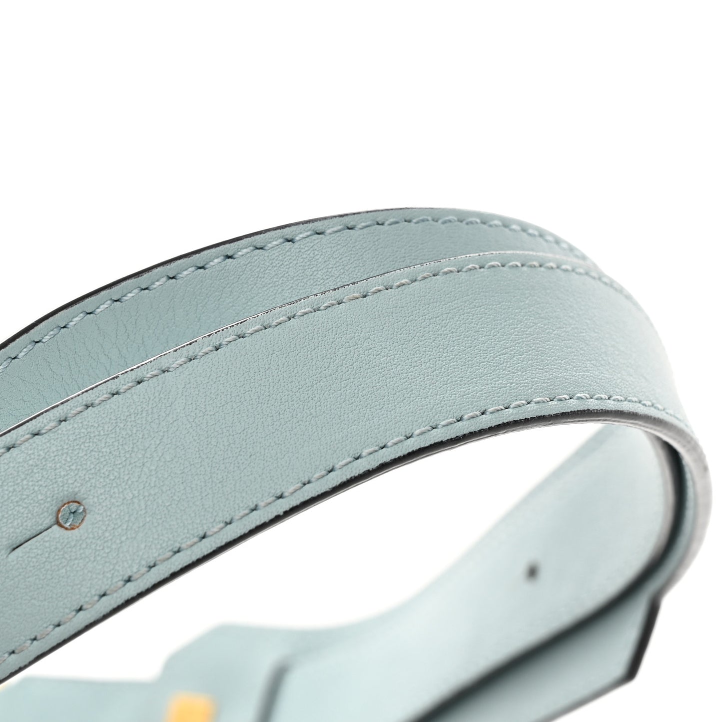Calfskin Medium Puzzle Bag Aqua