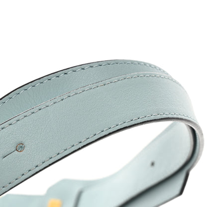 Loewe Calfskin Medium Puzzle Bag Aqua 16 of 19