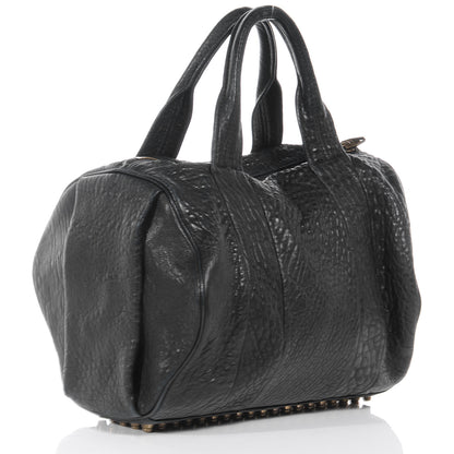 Alexander Wang Leather Rocco w Gold Hardware Black 3 of 6