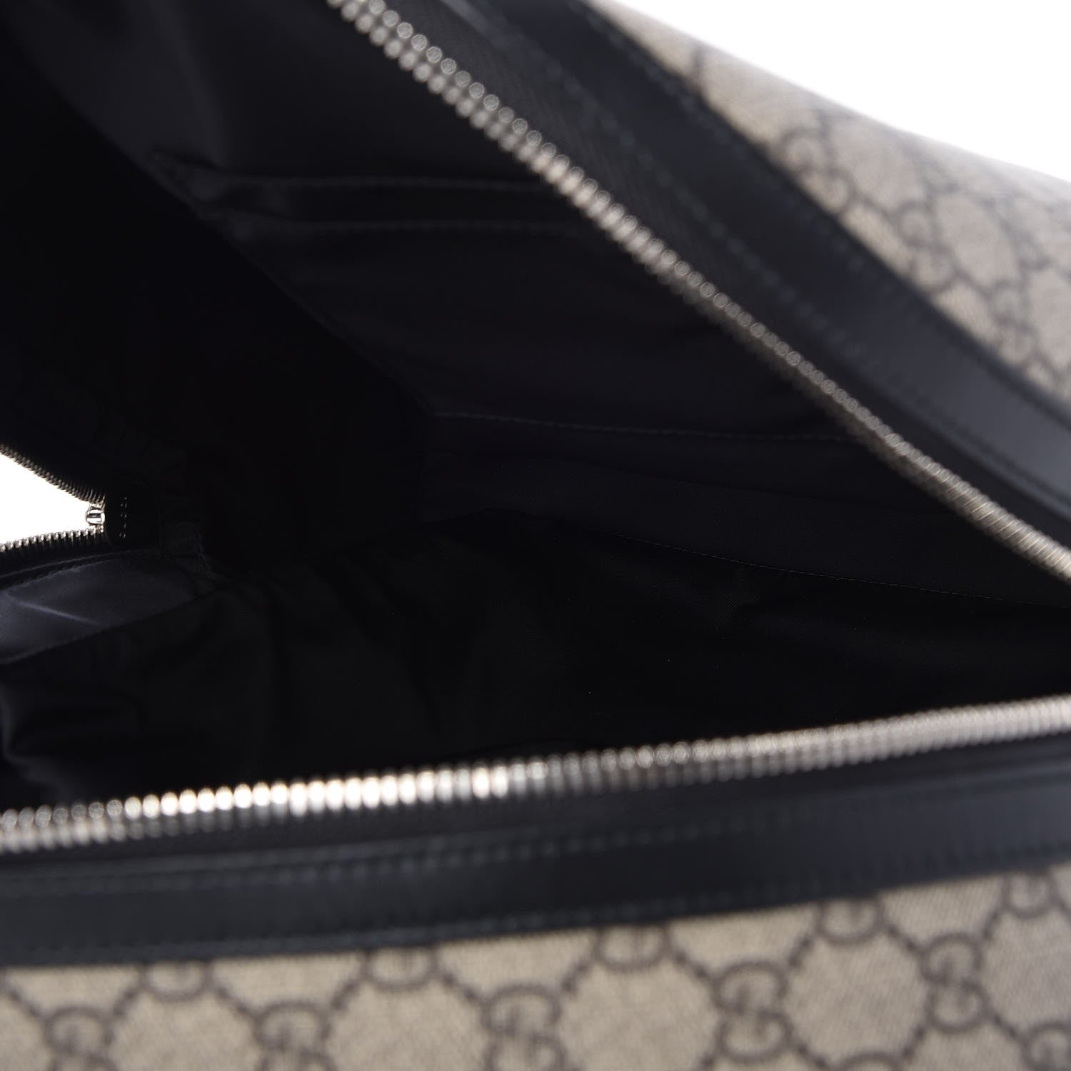 Gucci GG Supreme Monogram Web Dome Backpack Black 5 of 9