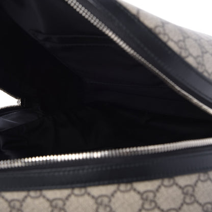 Gucci GG Supreme Monogram Web Dome Backpack Black 5 of 9