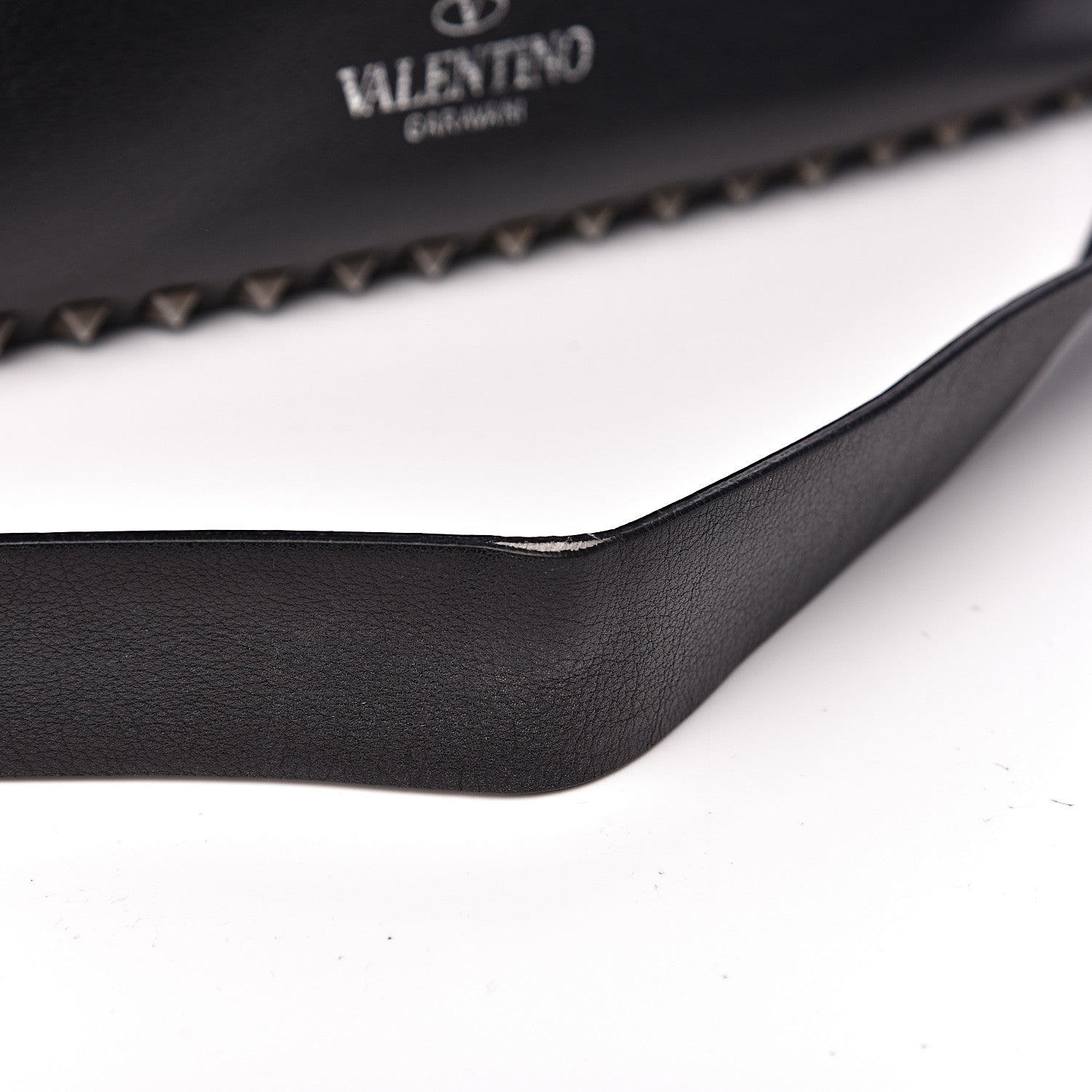 Valentino Garavani Calfskin Large Rockstud All Over Flip-Lock Messenger Bag Black 12 of 20