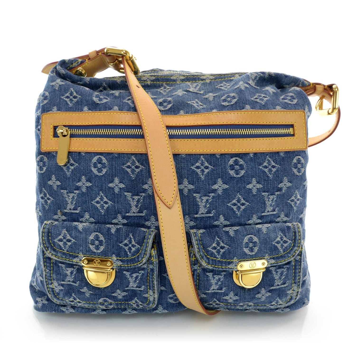 Denim Baggy GM Long Strap Blue