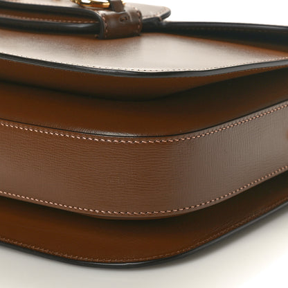 Gucci Azalea Calfskin Horsebit 1955 Shoulder Bag Brown Sugar 9 of 9