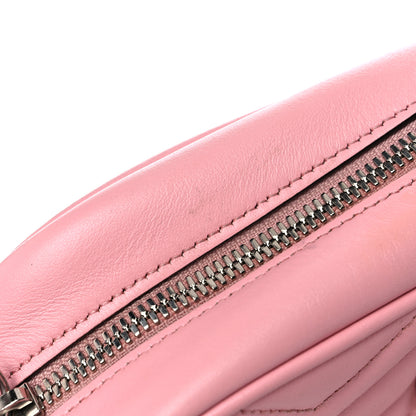 Gucci Calfskin Matelasse Small GG Marmont Chain Shoulder Bag Wild Rose 19 of 19
