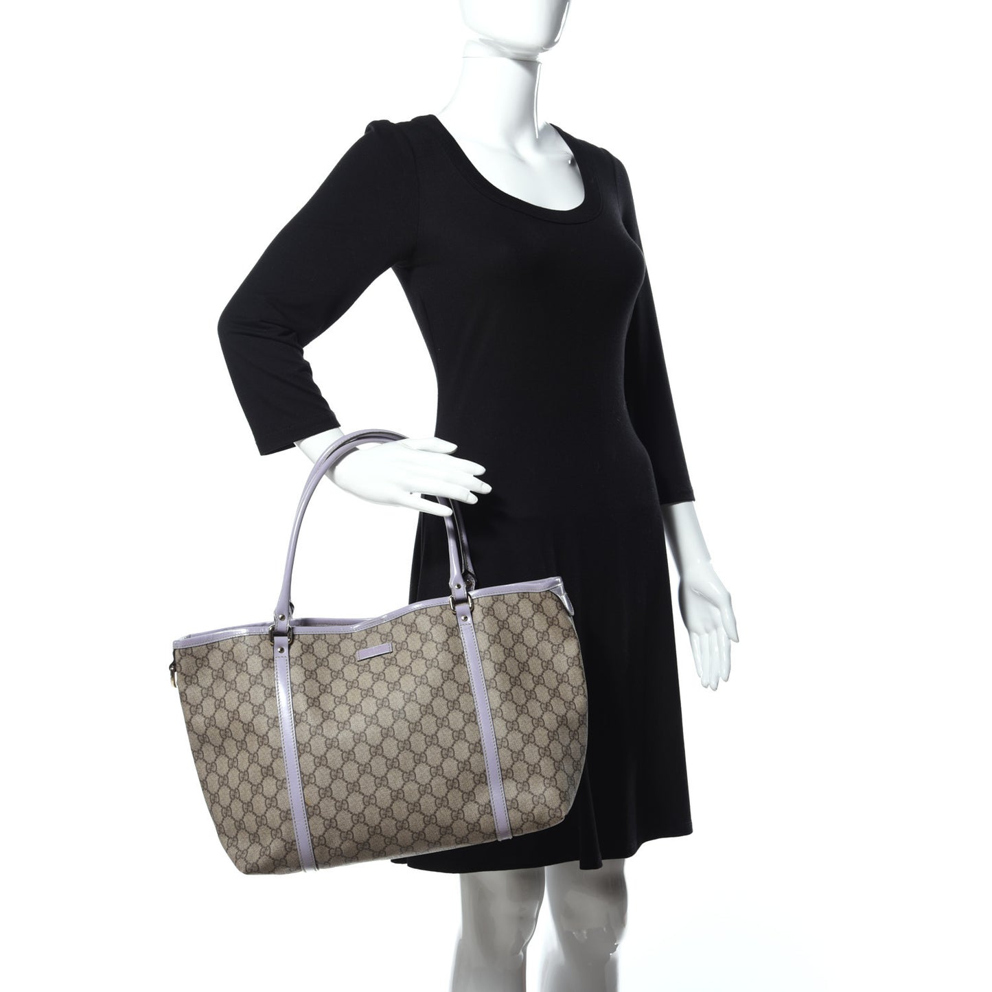 GG Plus Monogram Medium Joy Tote Purple