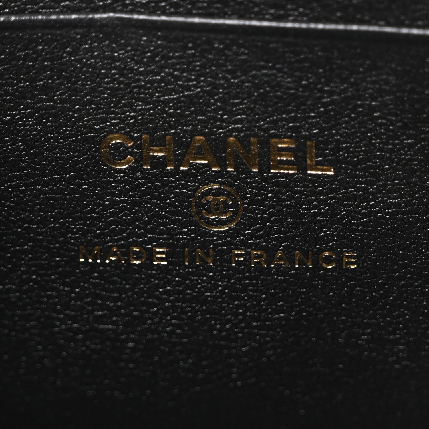 Chanel Lambskin Quilted Small Top Handle Vanity Case With Chain Black 6 of 10