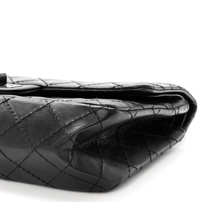 Chanel Aged Calfskin Quilted 2.55 Reissue 225 Flap So Black 10 of 10