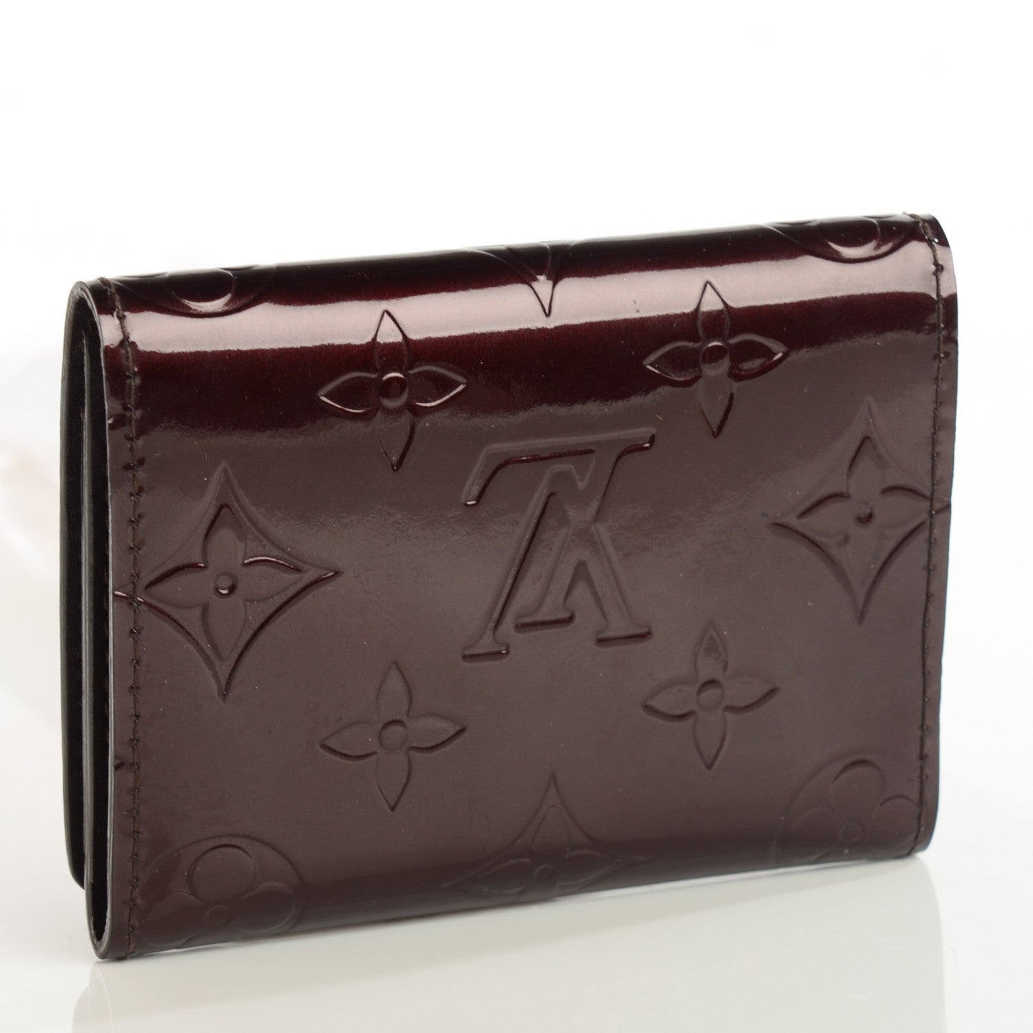 Louis Vuitton Vernis Business Card Holder Amarante 3 of 7