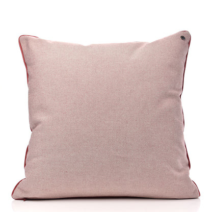 Hermes Cotton Bibliotheque Pillow 2 of 4
