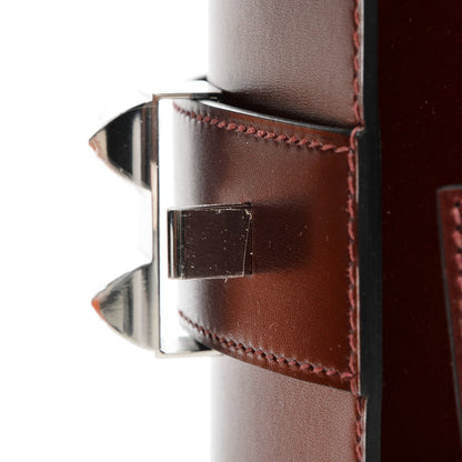 Hermes Tadelakt Medor 23 Clutch Rouge H 15 of 18
