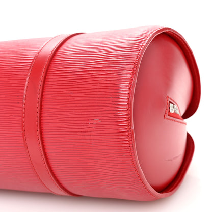 Louis Vuitton Epi Soufflot Castillan Red 9 of 11