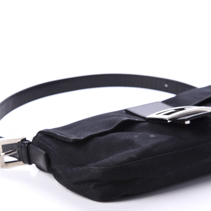 Fendi Satin Baguette Black 6 of 15