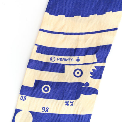 Hermes Silk Astrologie a Pois Twilly 4 of 4