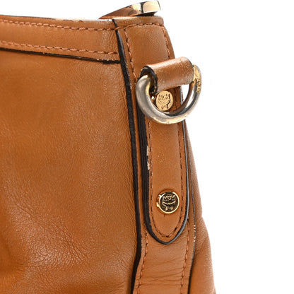 MCM Visetos Essentials Shopper Tote Small Cognac 14 of 21