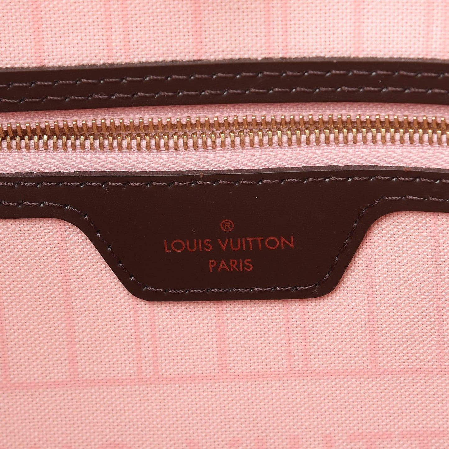 Damier Ebene Neo Neverfull MM Rose Ballerine