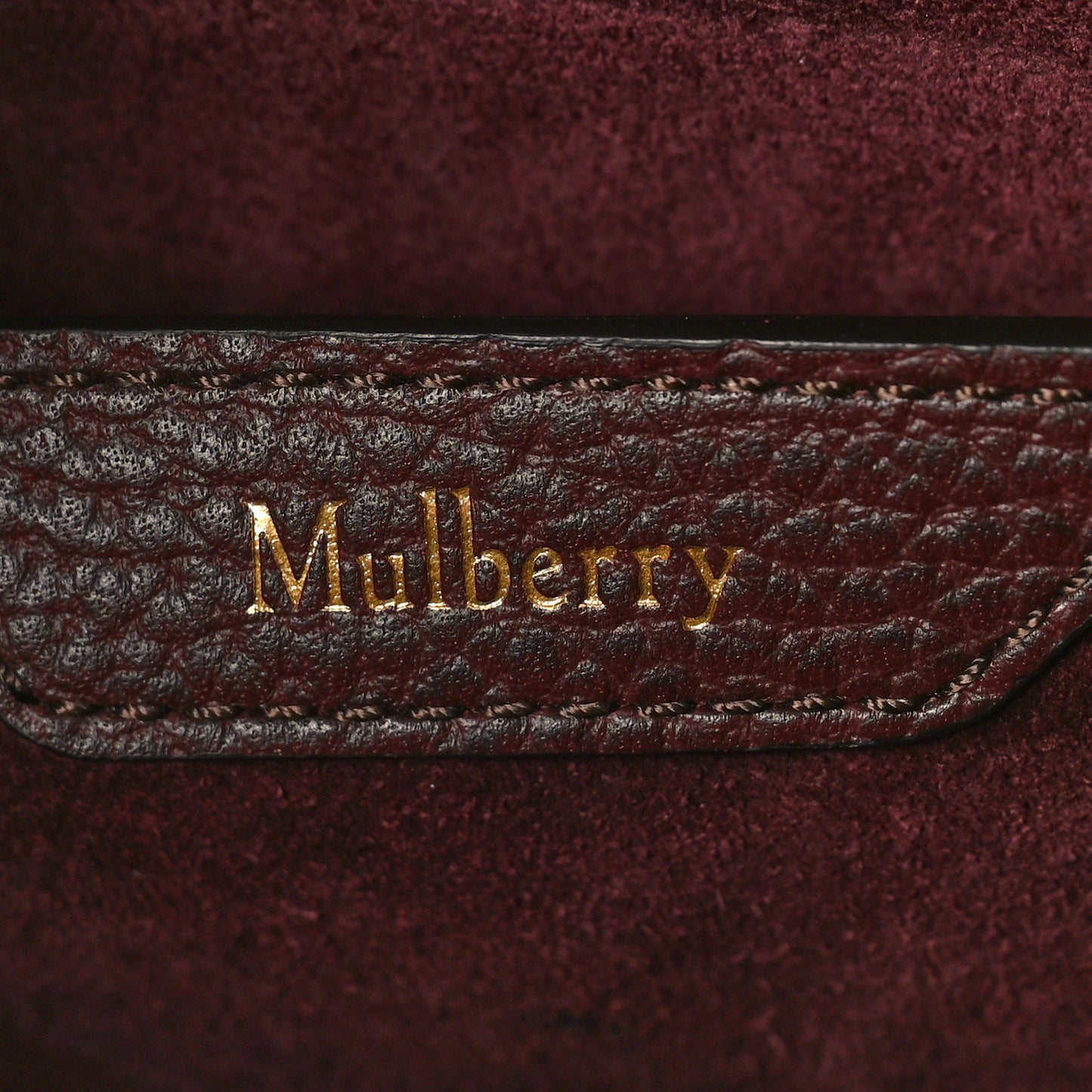 Small Classic Grain Small Zipped Bayswater Oxblood