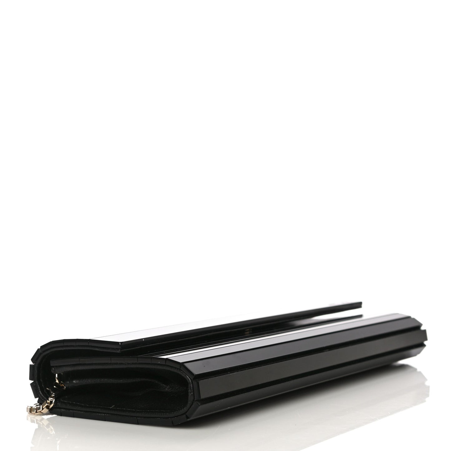 Acrylic Sweetie Clutch Black