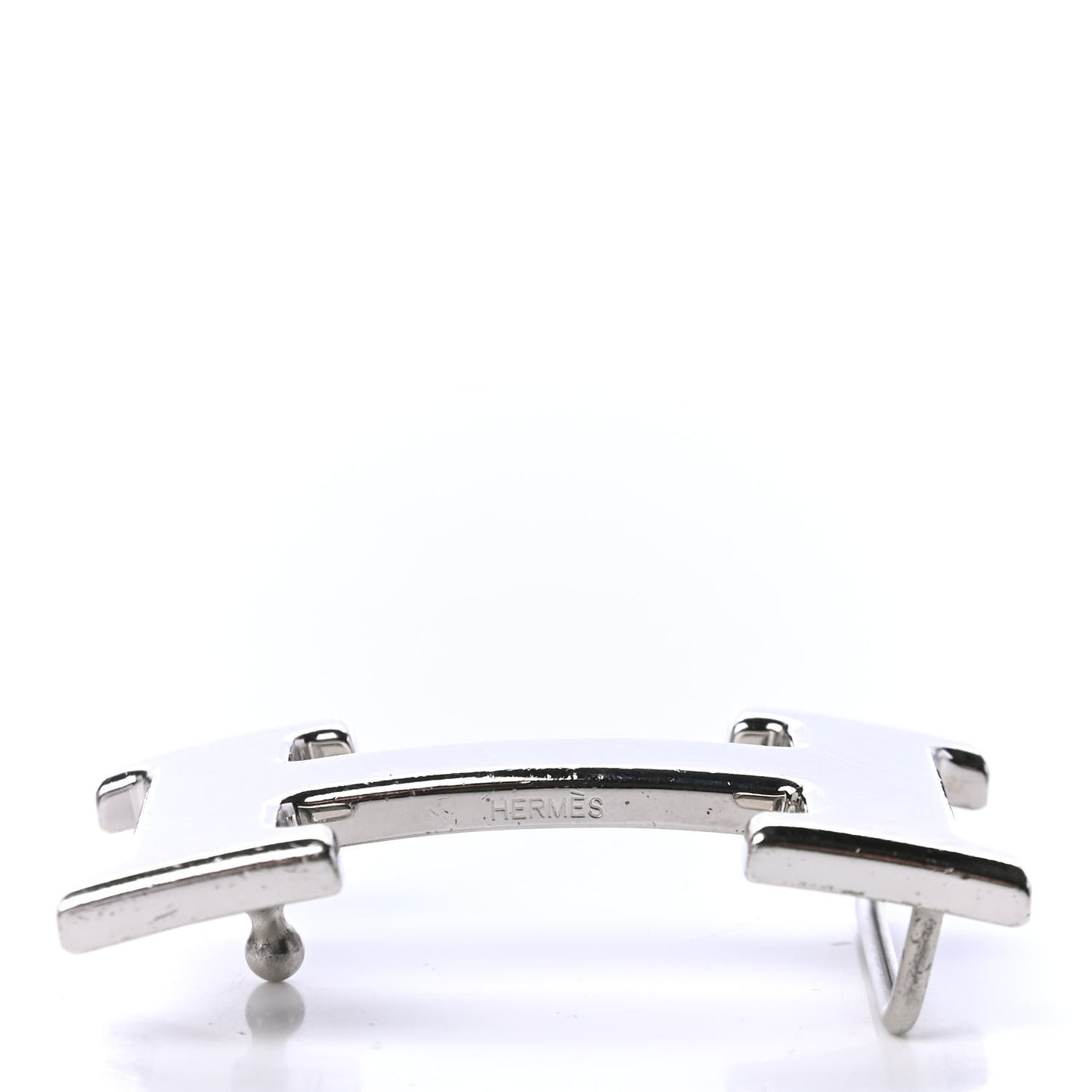 Brushed Palladium 32mm H Belt Buckle