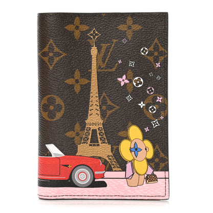 Louis Vuitton Monogram 2019 Christmas Animation Passport Cover Rouge 1 of 7
