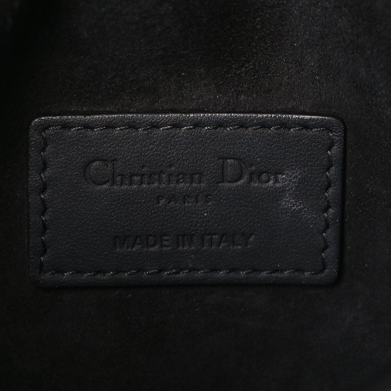 Christian Dior Ultra Matte Calfskin Saddle Belt Bag Black 6 of 10