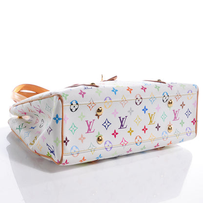 Louis Vuitton Monogram Multicolor Aurelia MM White 4 of 8