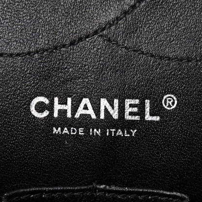 Chanel Glazed Aged Calfskin Quilted 2.55 Reissue 227 Flap Black 6 of 11