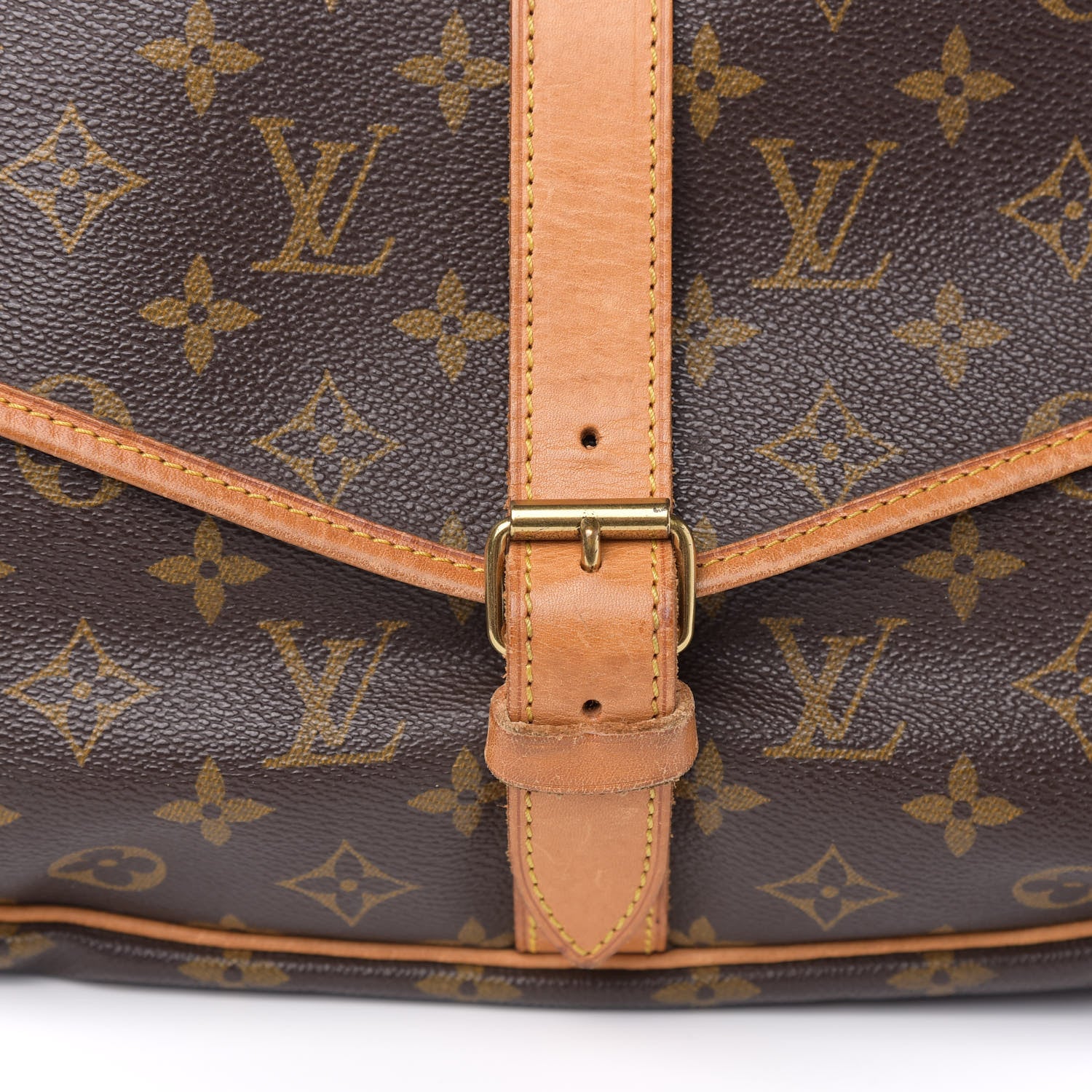 Louis Vuitton Monogram Saumur 35 9 of 11
