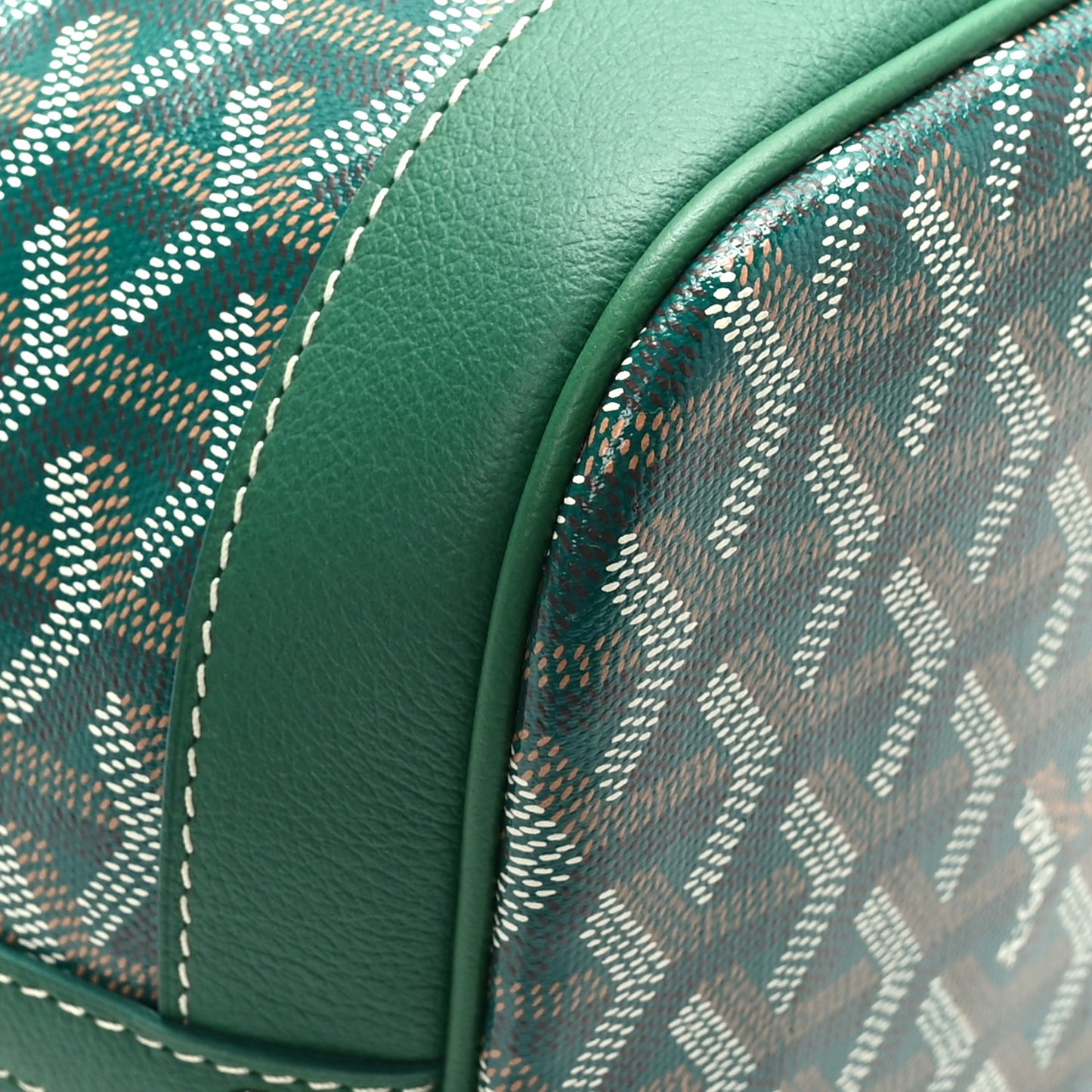 Goyardine Petit Flot Bucket Bag PM Green