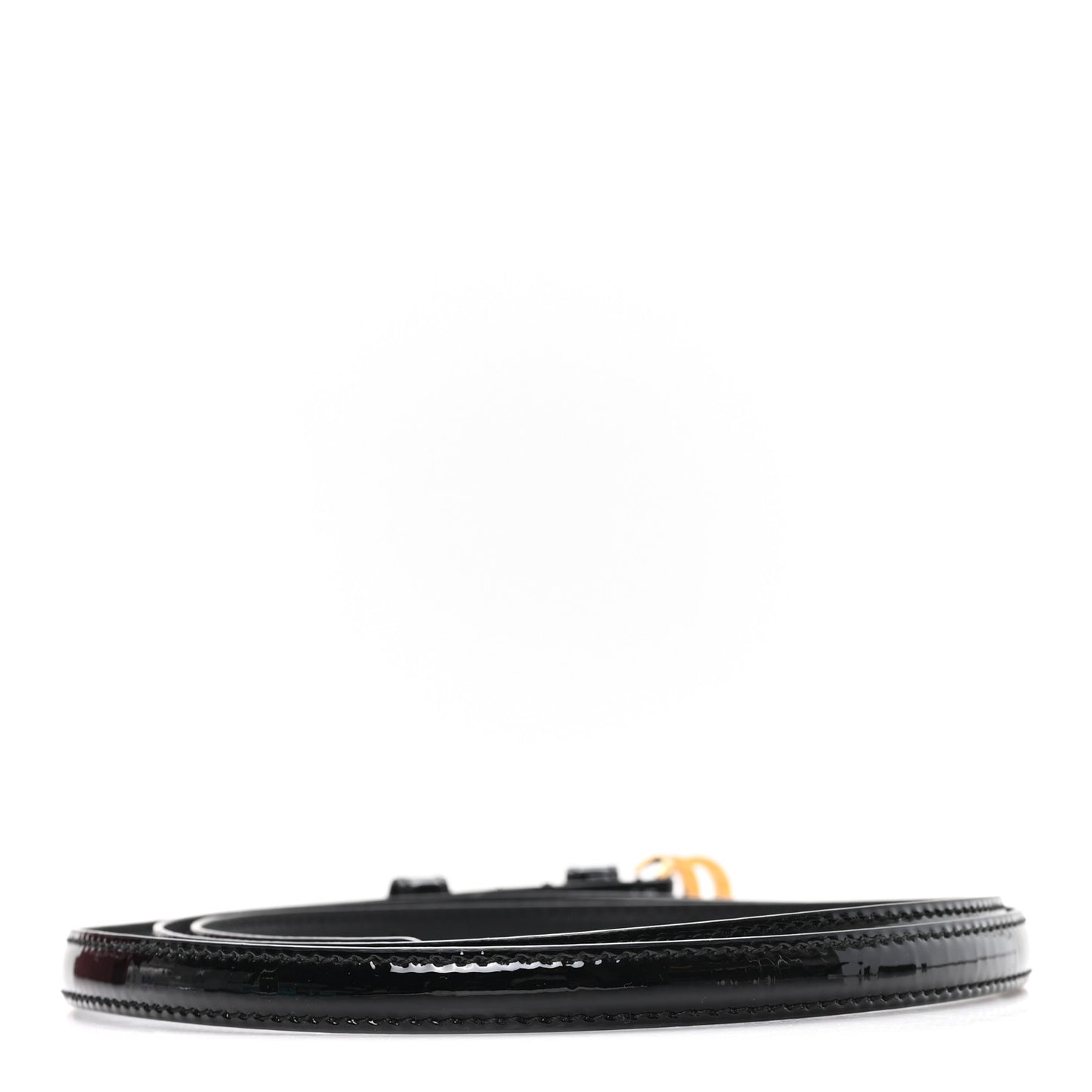Patent Double G Thin Belt 105 42 Black