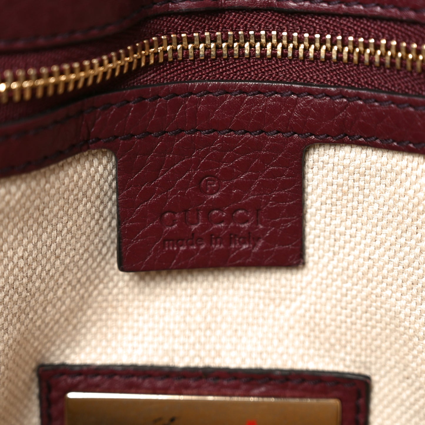 Pebbled Calfskin Medium Soho Flap Crossbody Peonia Flower