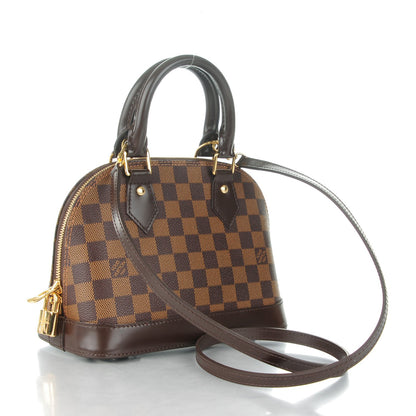 Louis Vuitton Damier Ebene Alma BB 3 of 7