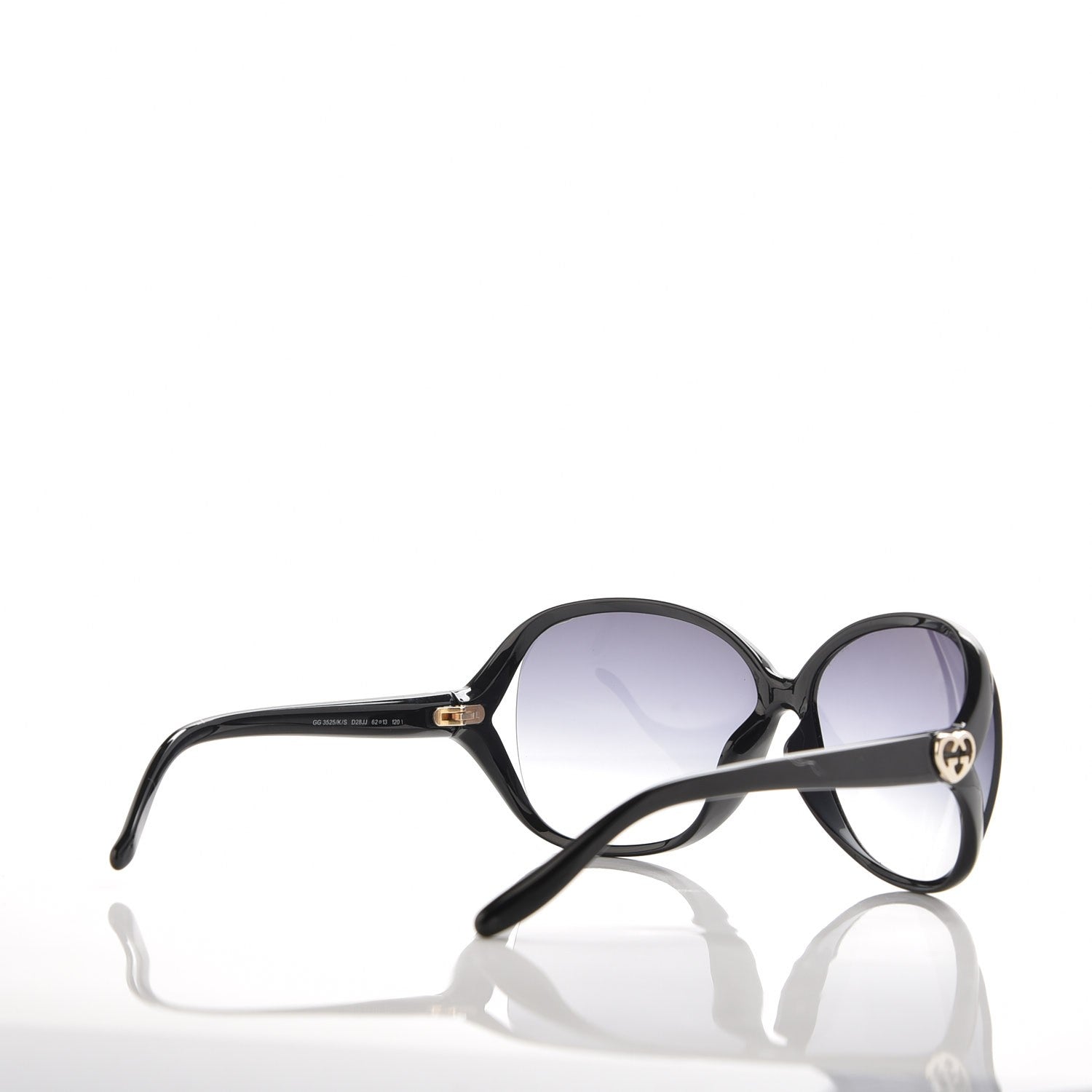 Gucci Butterfly Sunglasses GG 3525/K/S Black 4 of 9