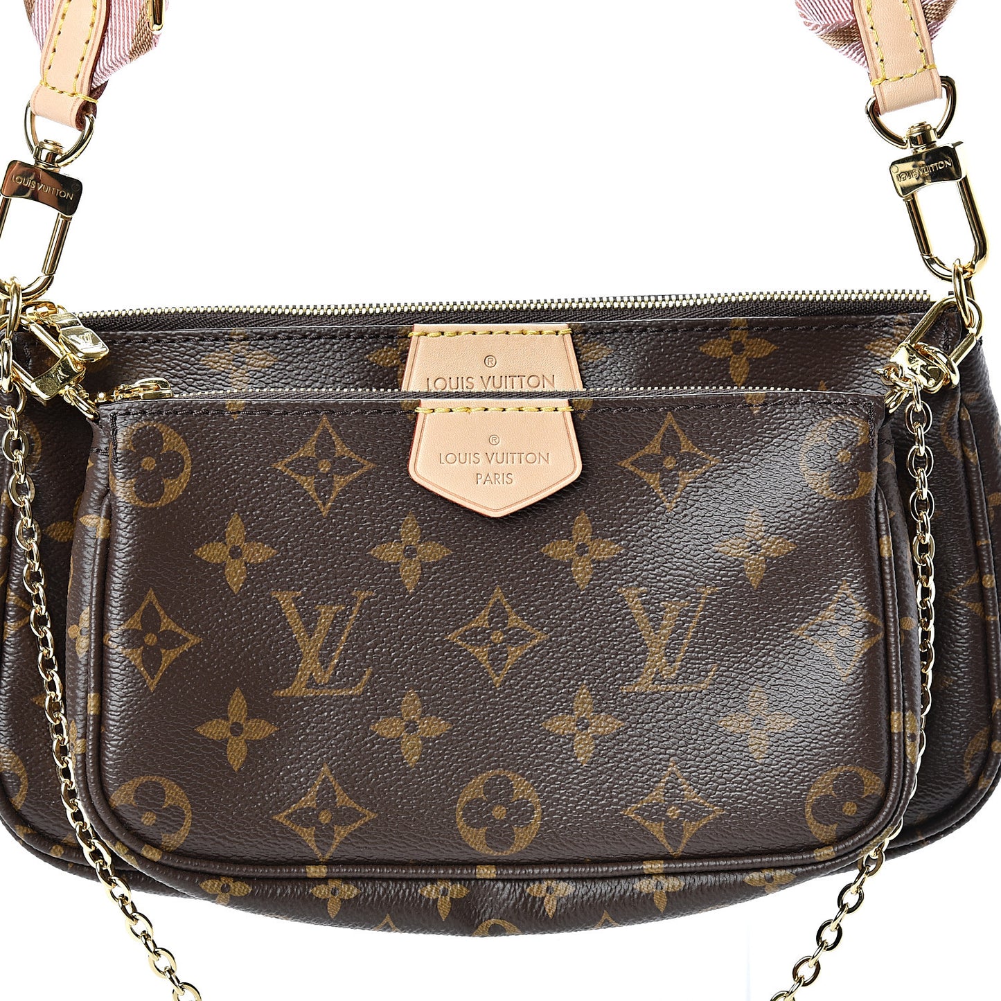 Monogram Multi Pochette Accessories Rose Clair