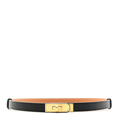 Hermes Epsom Kelly Belt Black 1 of 4