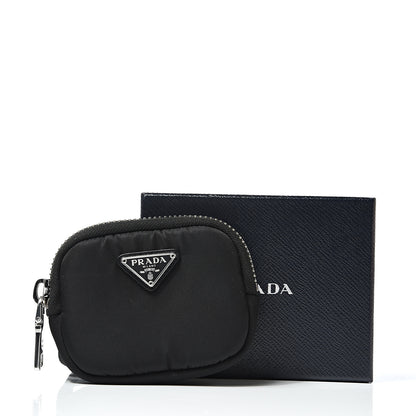 Prada Trick Tessuto Nylon Cargo Pouch Black 9 of 9