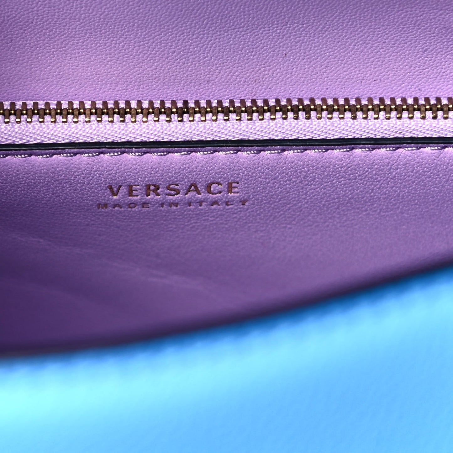 Calfskin Medium La Medusa Bag DV Blue