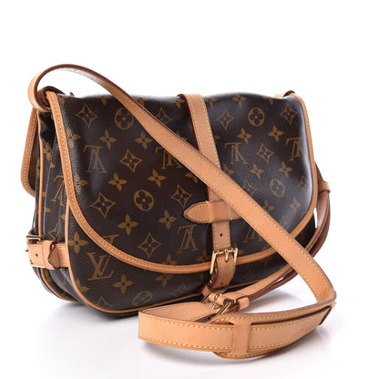 Louis Vuitton Monogram Saumur MM 3 of 14