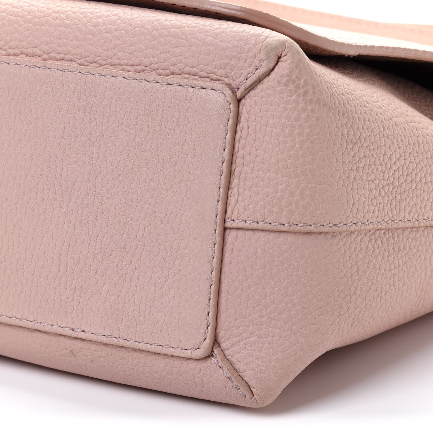 Burberry Signature Grain Small Burleigh Crossbody Bag Pale Ash Rose 11 of 11