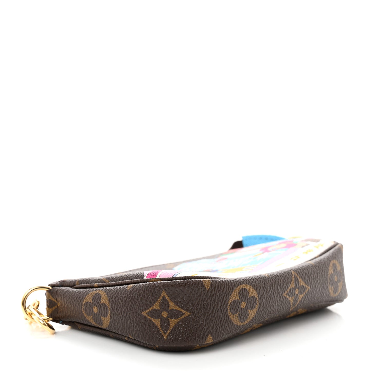 Monogram 2022 Christmas Animation Tokyo Mini Pochette Accessories Blue