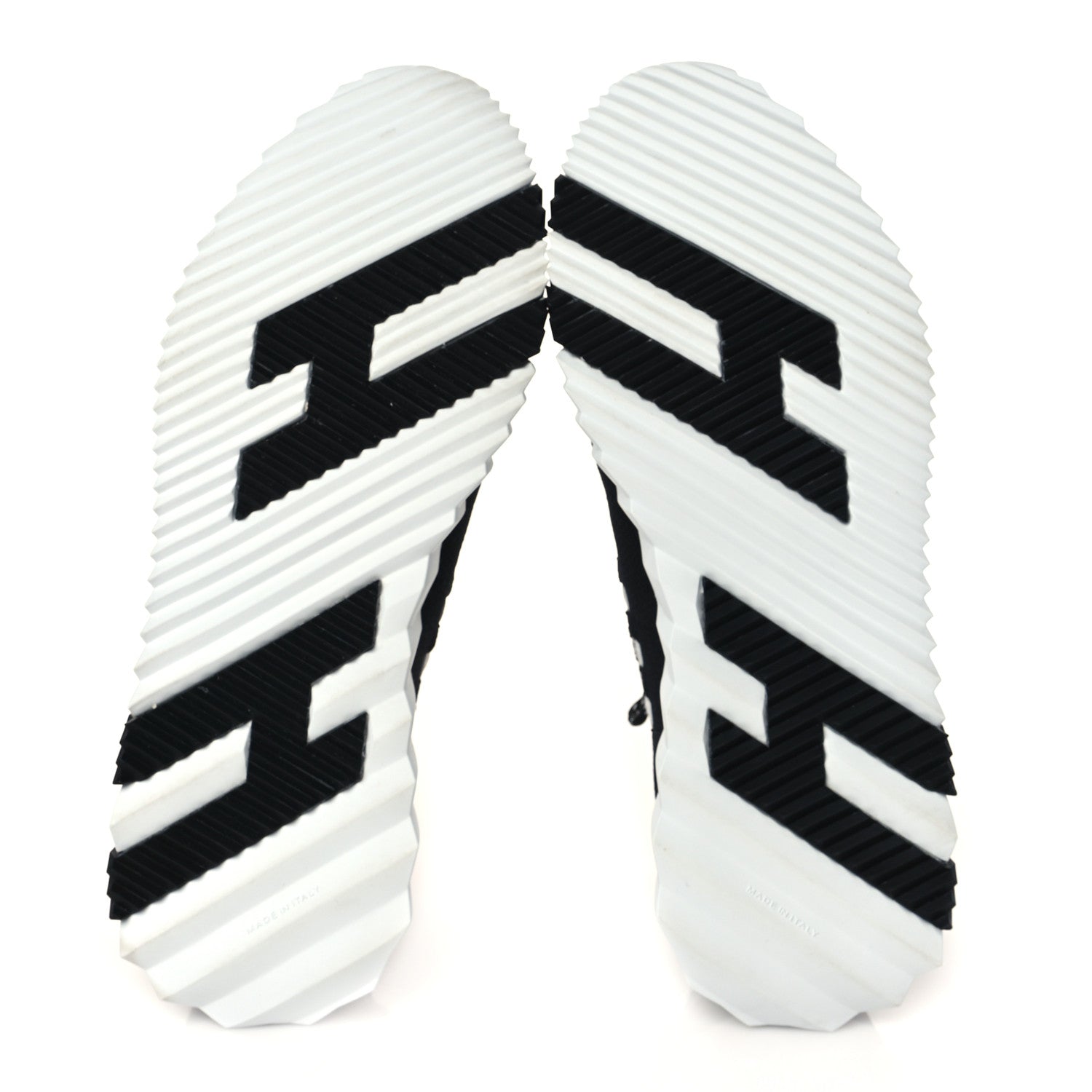 Hermes Flex Maille Bolduc Sneakers 42.5 Black White 5 of 6