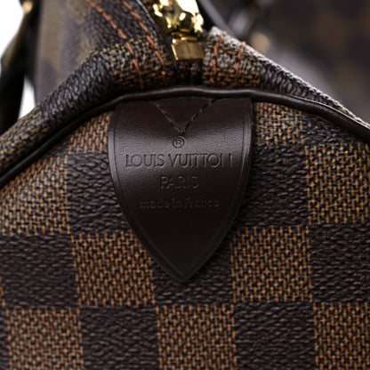 Louis Vuitton Damier Ebene Speedy 30 6 of 17