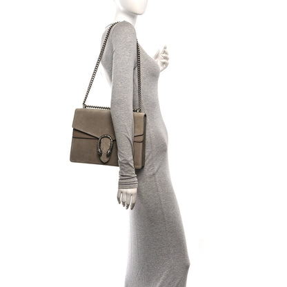 Gucci Suede Medium Dionysus Shoulder Bag Taupe Taupe 2 of 10