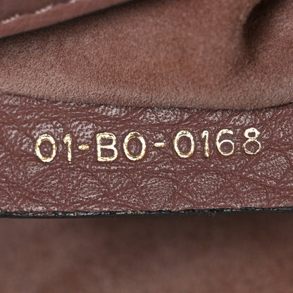 Christian Dior Grained Calfskin Medium Diorama Flap Bag Rust 7 of 10