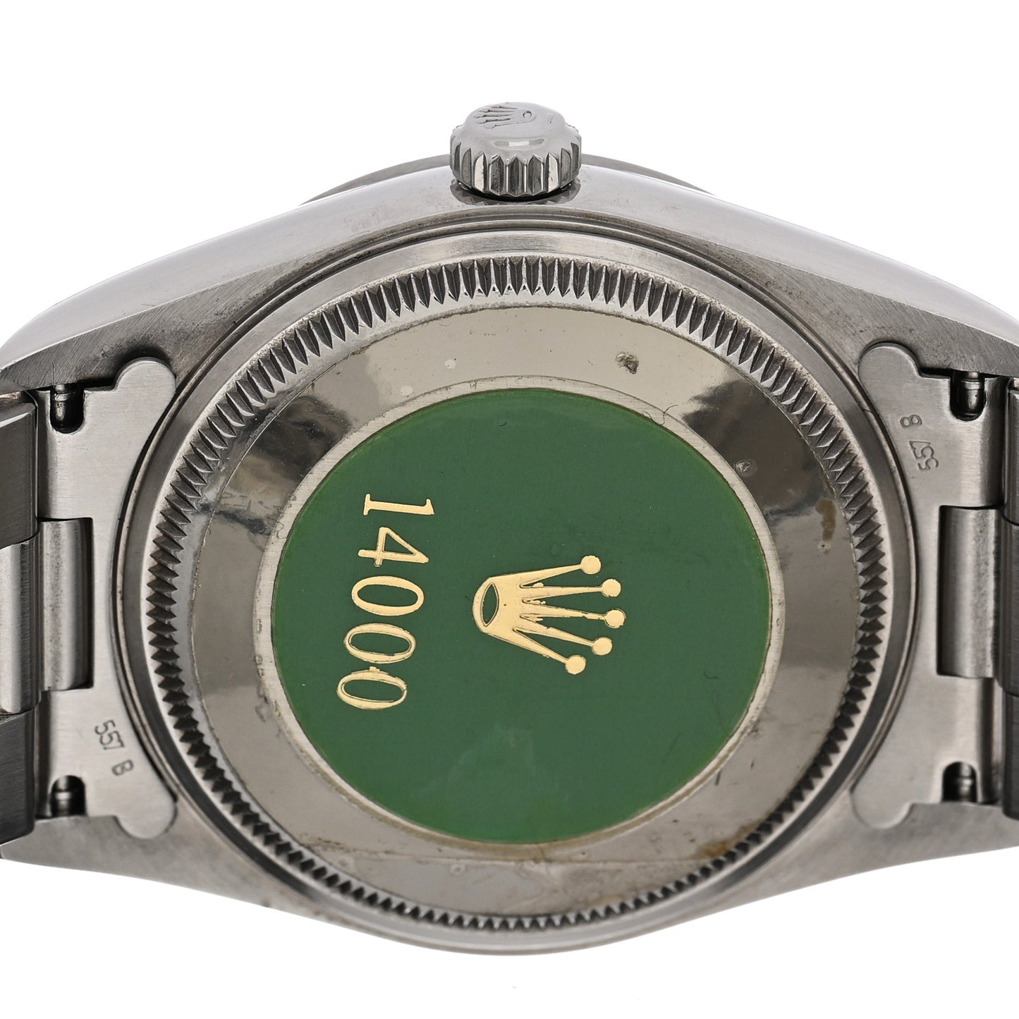 Stainless Steel 34mm Air-King Oyster Perpetual Precision Watch Black 14000