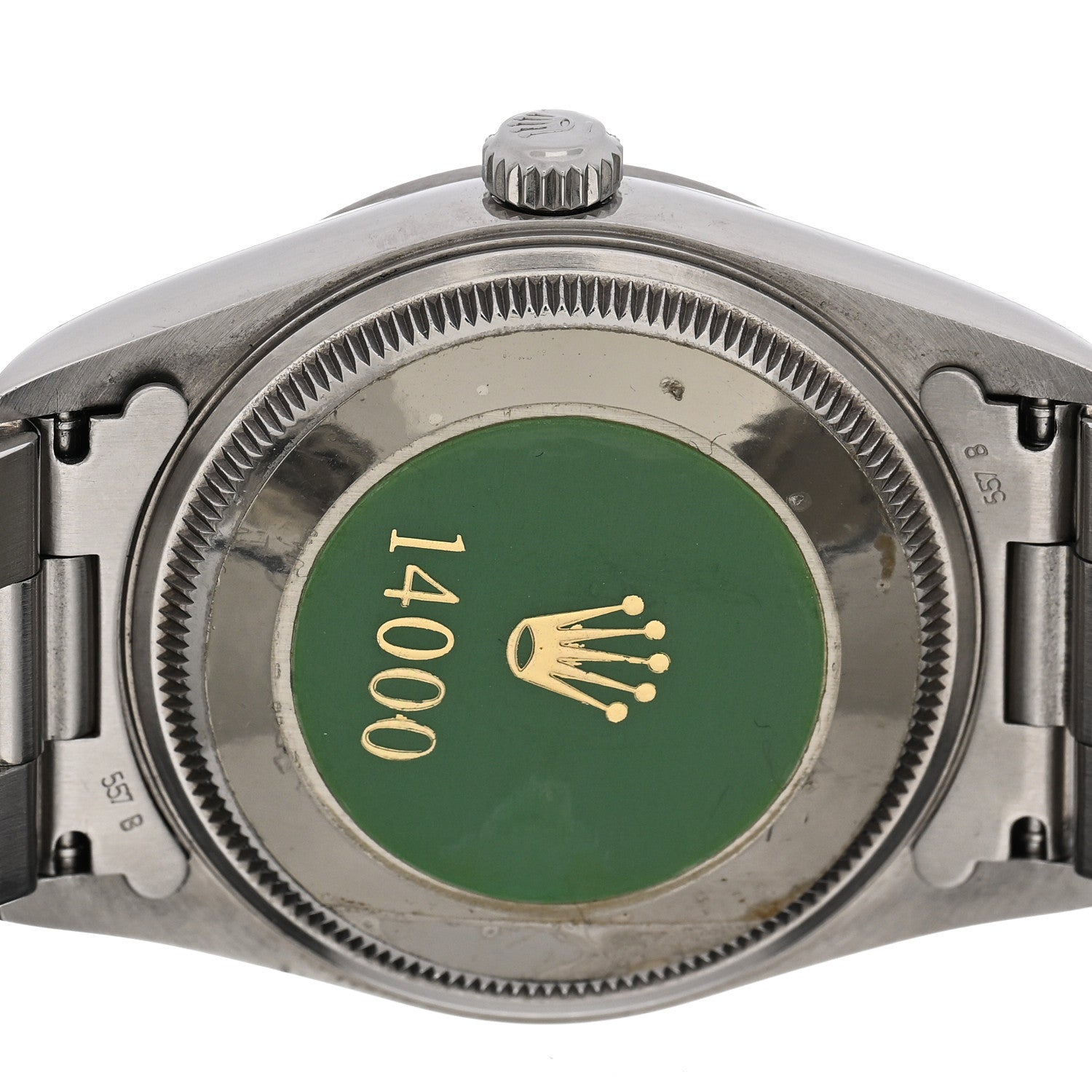 Rolex Stainless Steel 34mm Air-King Oyster Perpetual Precision Watch Black 14000 4 of 4