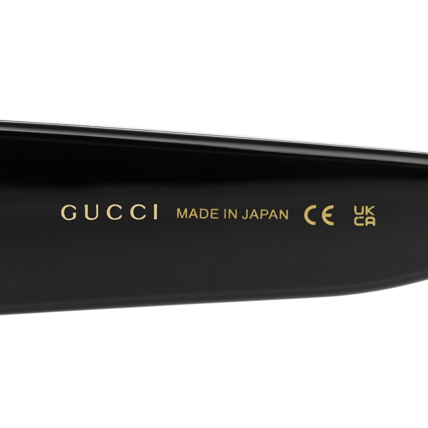 Gucci Acetate Square Frame Sunglasses GG0142SAN Black 5 of 9